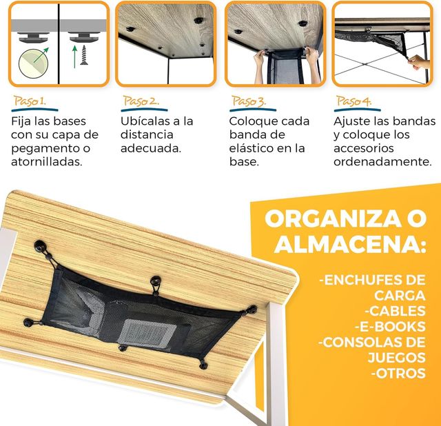 Escritorio plegable con estante para Monitor