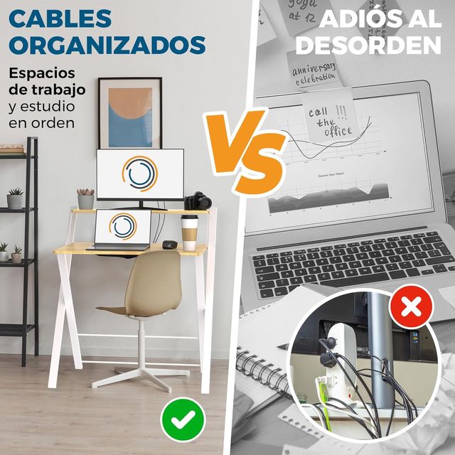 Escritorio plegable con estante para Monitor