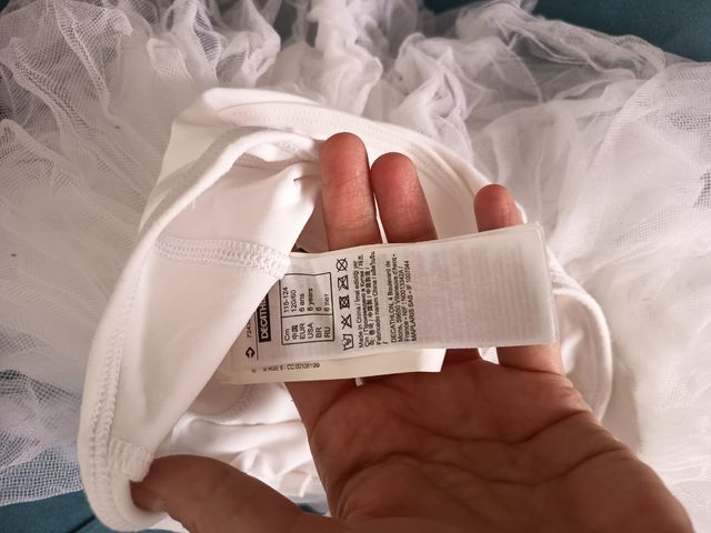 Tutú blanco niña Decathlon talla 6 años