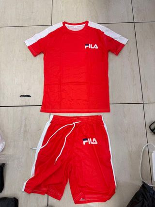 Conjunto deportivo FILA rojo talla XL
