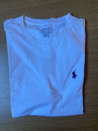 Camiseta Polo Ralph Lauren Blanca Talla M