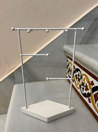 Joyero blanco organizador