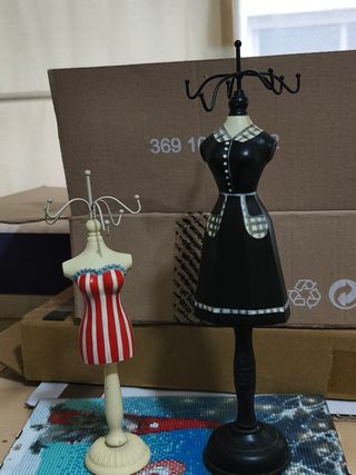 Bustos joyero collares pulseras