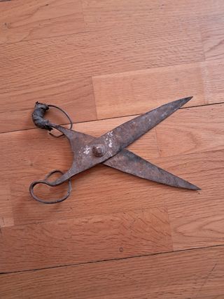 Forbici da forgiatura antiche