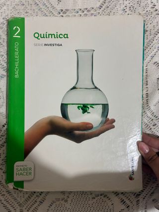 Libro de química de segundo de bachillerato