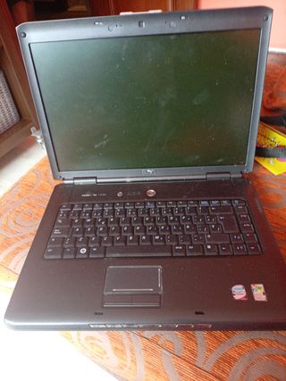 Portátil Dell antiguo negro
