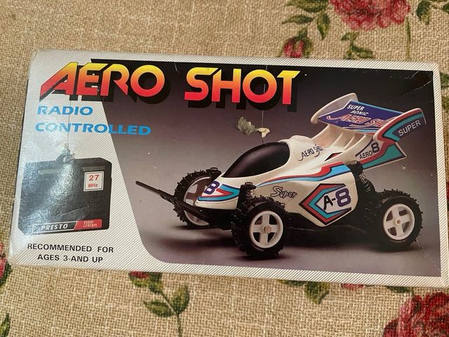 Macchinina radiocomandata Aero Shot vintage