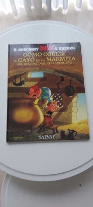 Cómo Obélix se cayó en la marmita del druida cu...