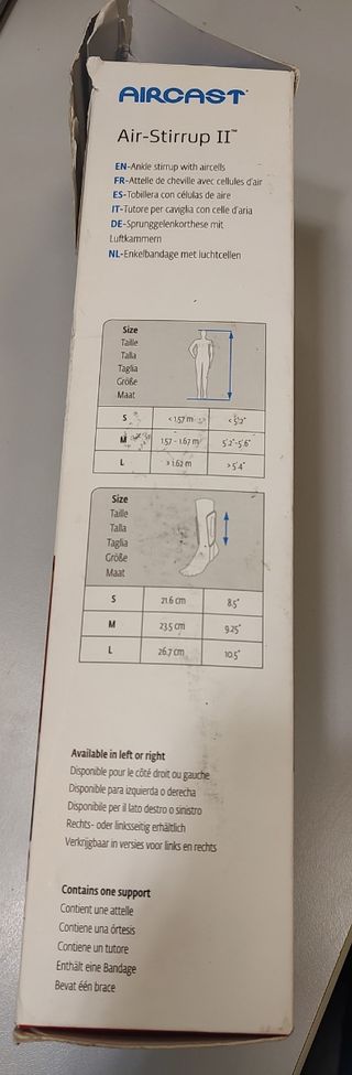 Tutore per caviglia Aircast