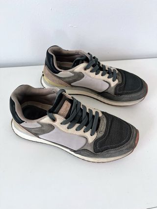 Zapatillas Hoff Mujer Beige y Gris