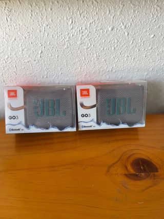  Altavoces JBL GO3 sin estrenar se venden separado