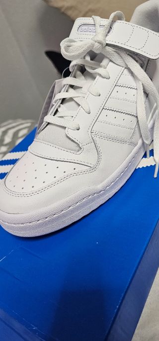 Adidas Forum Low Blancas Talla 46 2/3
