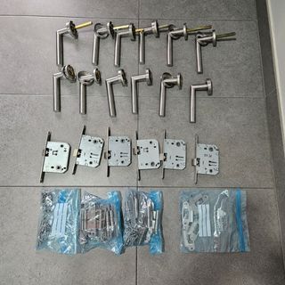 Manetas de puerta de acero inoxidable