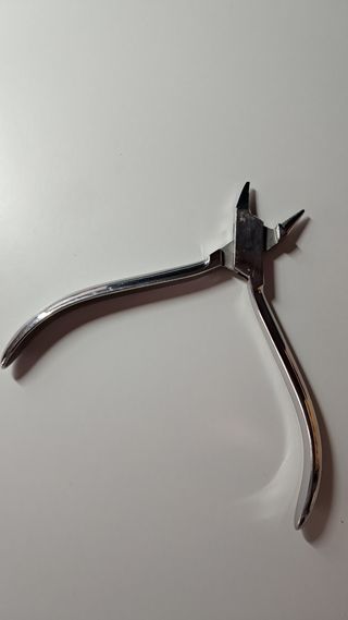 Alicates Mestra Aderer 2 puntas prótesis dental.