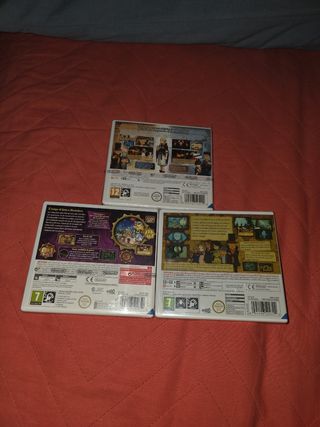 Prof. Layton 3DS Giochi trilogia completa