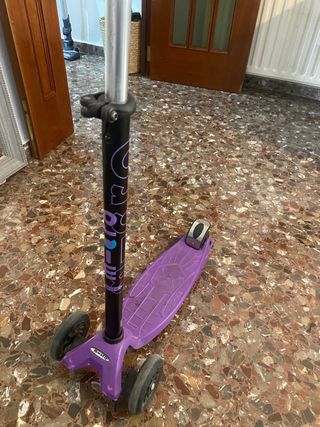 Patinete Micro Morado Poco Uso