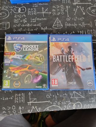 Juegos PS4: Rocket League y Battlefield 1