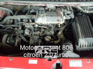 Motor peugeot 806 citroen 2.0 turbo.