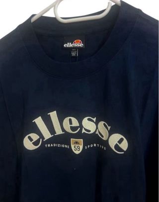 Talla L. Camiseta manga corta de algodón ELLESSE