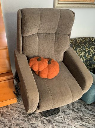 Poltrona reclinabile in tessuto