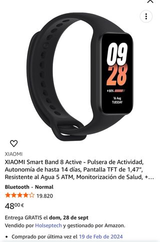 XIAOMI Smart Band 8 Active