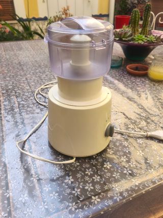 Picadora eléctrica estilo vintage