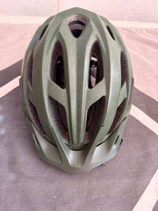 Casco Bicicleta Rockrider Verde