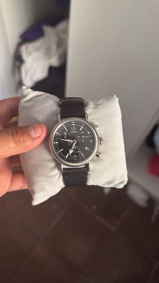 Reloj Timex Waterbury Cronógrafo Negro
