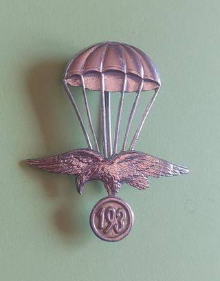Insignia Paracaidista BRIPAC CURSO 193