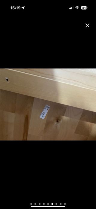 Mesa plegable y 2 taburetes madera