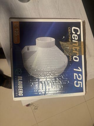 Extractor de aire 125mm