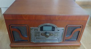 Reproductor de CD, vinilos, cassette 