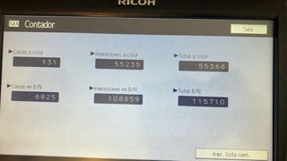 Ricoh MP C3503 Copiadora, Impresora y Escáner