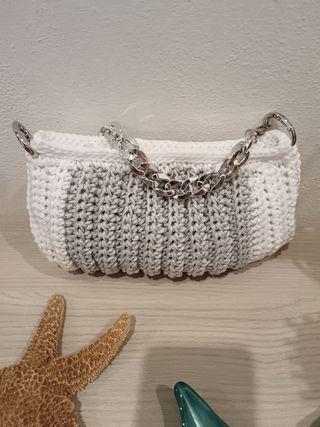 Borsa uncinetto fatta a mano