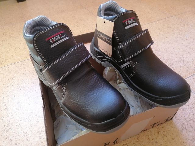 Botas de seguridad Subway negras y grises