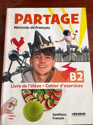 PARTAGE B2 LIVRE+CAHIER