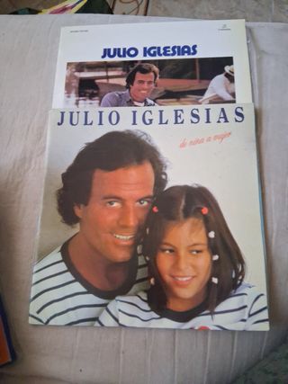 2 Vinilos Julio Iglesias LPS