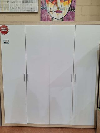 Armario Kiara 4 Puertas 210x195.5cm