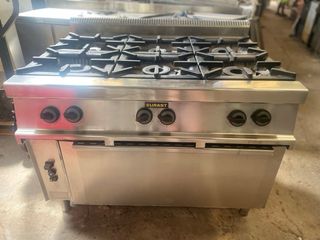 Cocina Industrial Eurast 6 Fuegos