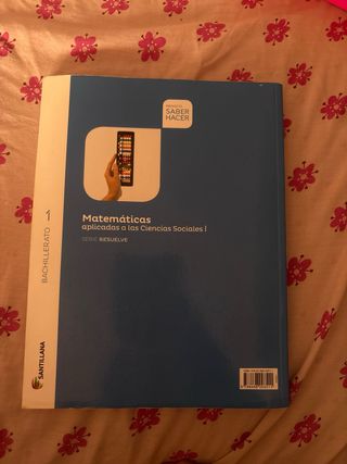 Matemáticas Aplicadas A Las Ciencias Sociales I...