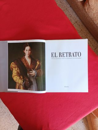 Libro El Retrato. Pintura