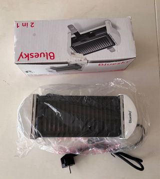 Raclette Bluesky con plancha y bandejas