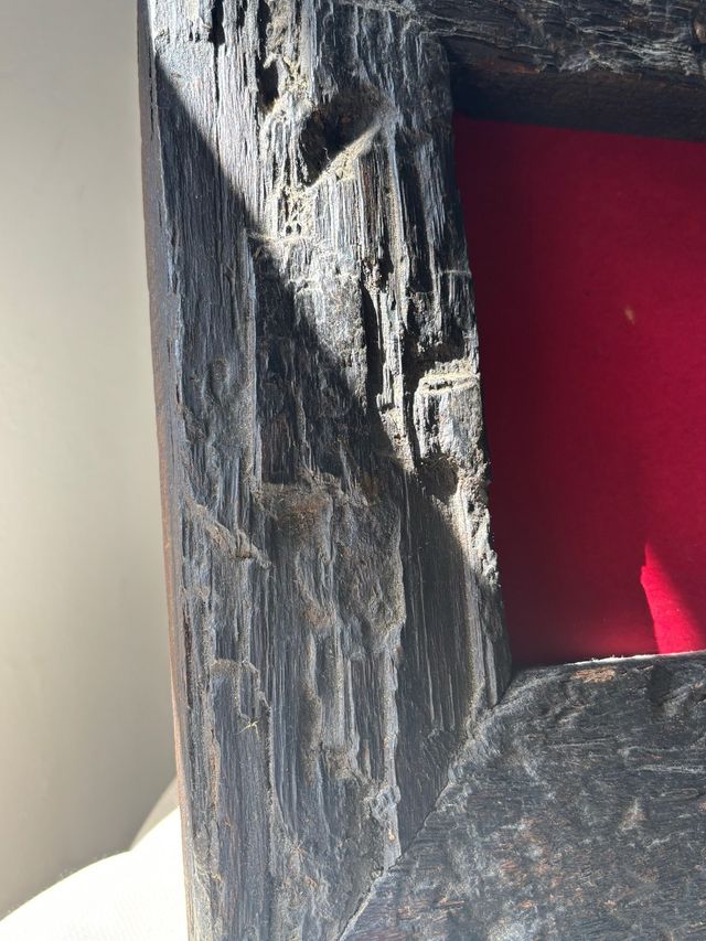 Marcos de madera maciza rústicos