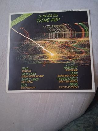Vinilo Lo Mejor del Tecno Pop LP