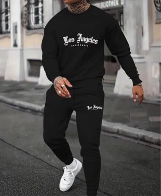 Chándal Negro Los Angeles