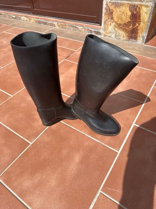 Botas de montar negras