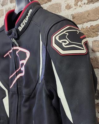 Chaqueta moto mujer Bering Piel Talla XL