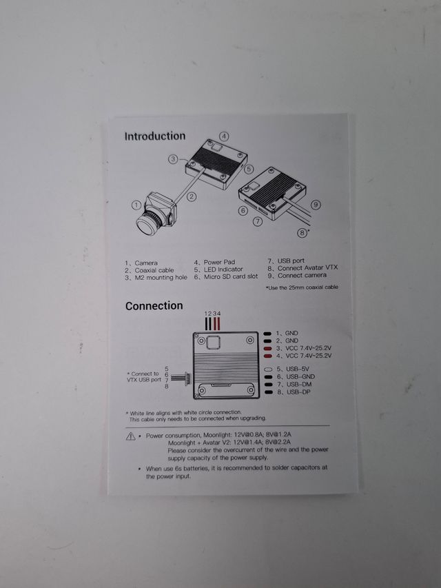 Moonlight Camera 4K CADDCFPV