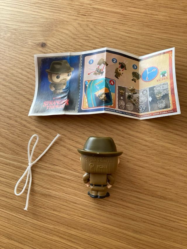 Kinder Joy Funko Jim Hopper Stranger Things