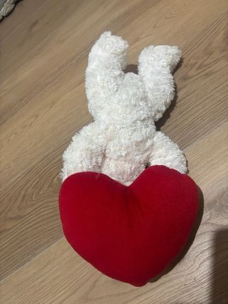 Pupazzo cagnolino con cuore Love